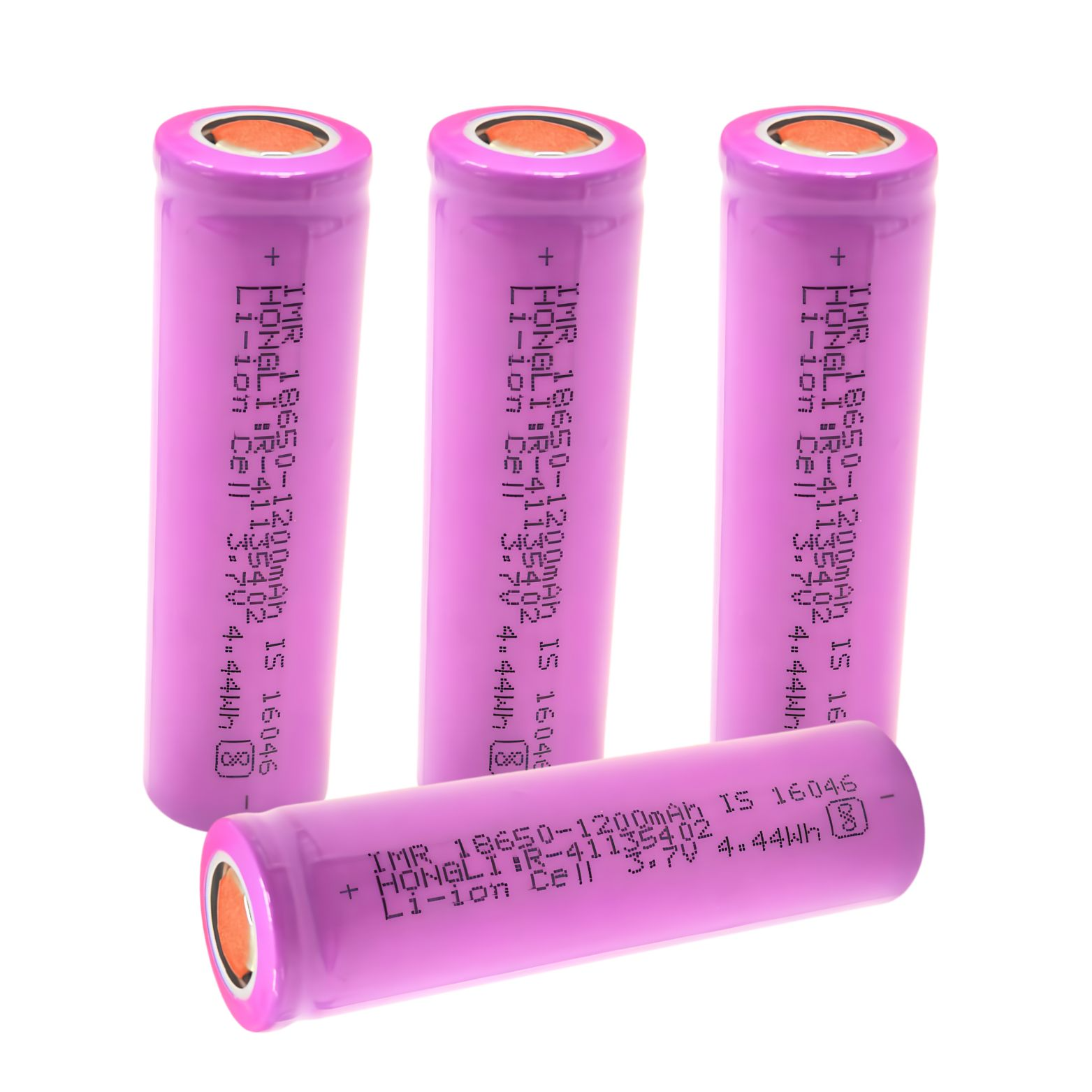 Hongli Cylindrical Lithium-ion Cell 18650  3.7V 1200 mAh - Image 2